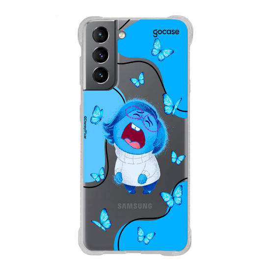 Capinha para celular  Divertidamente - Butterfly Tristeza