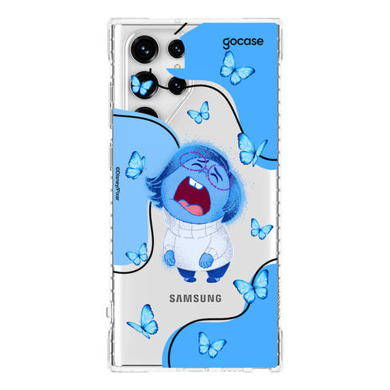 Capinha para celular  Divertidamente - Butterfly Tristeza