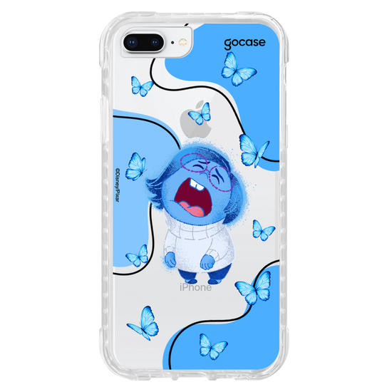 Capinha para celular  Divertidamente - Butterfly Tristeza