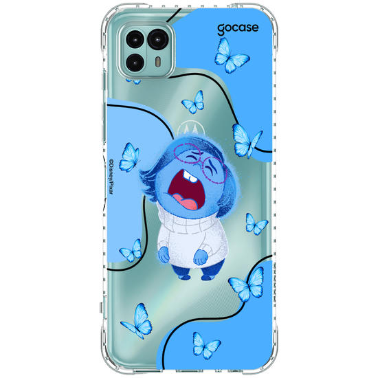 Capinha para celular  Divertidamente - Butterfly Tristeza