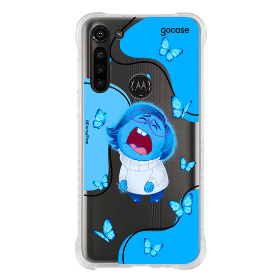 Capinha para celular  Divertidamente - Butterfly Tristeza