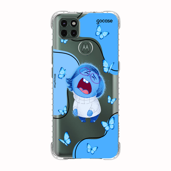 Capinha para celular  Divertidamente - Butterfly Tristeza