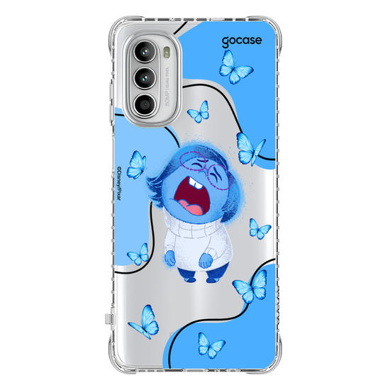 Capinha para celular  Divertidamente - Butterfly Tristeza