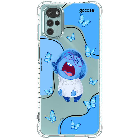 Capinha para celular  Divertidamente - Butterfly Tristeza