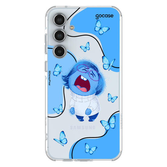 Capinha para celular  Divertidamente - Butterfly Tristeza