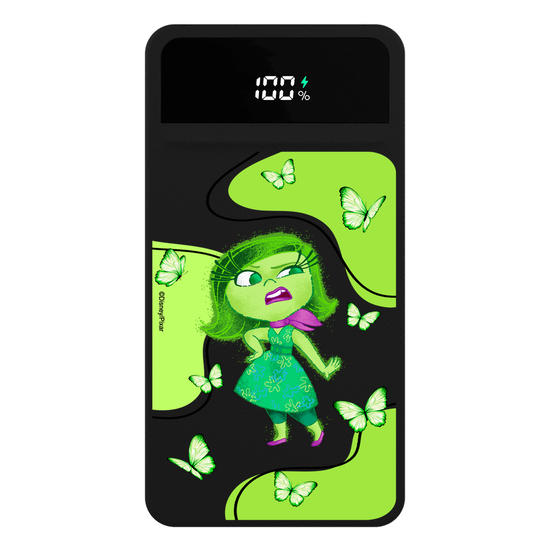Carregador Portátil Turbo 10000mah Preto - Divertidamente - Butterfly Nojinho