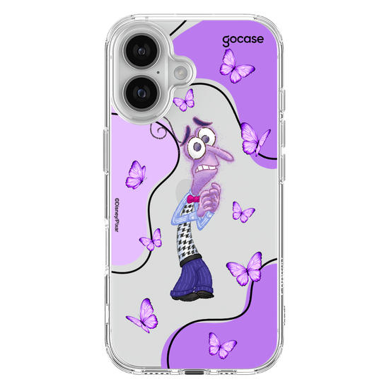 Capinha para celular  Divertidamente - Butterfly Medo