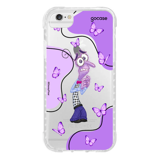 Capinha para celular  Divertidamente - Butterfly Medo