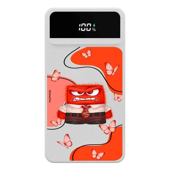 Carregador Portátil Turbo 10000mah - Divertidamente - Butterfly Raiva