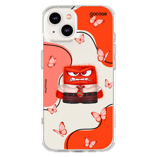 Capinha para celular  Divertidamente - Butterfly Raiva