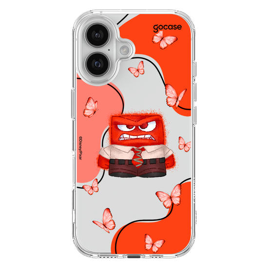 Capinha para celular  Divertidamente - Butterfly Raiva
