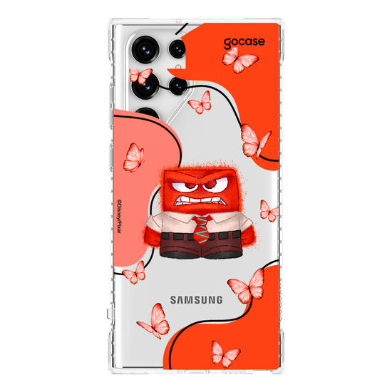 Capinha para celular  Divertidamente - Butterfly Raiva
