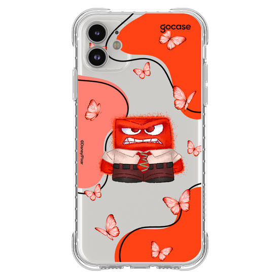 Capinha para celular  Divertidamente - Butterfly Raiva