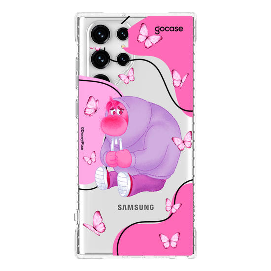 Capinha para celular  Divertidamente - Butterfly Vergonha
