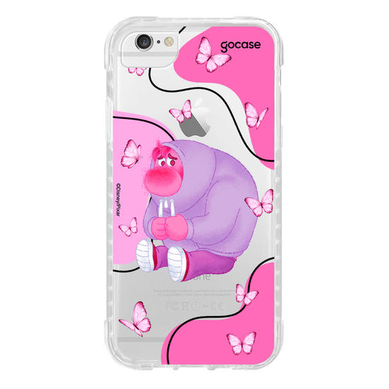 Capinha para celular  Divertidamente - Butterfly Vergonha