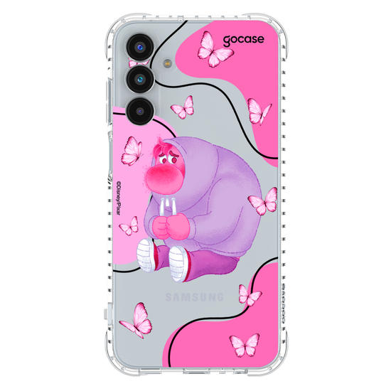 Capinha para celular  Divertidamente - Butterfly Vergonha