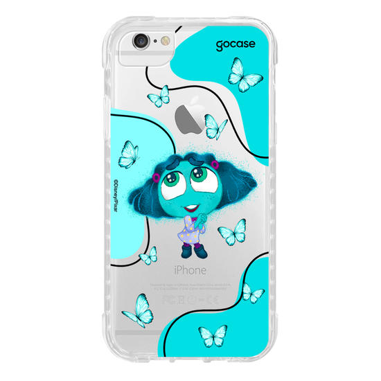 Capinha para celular  Divertidamente - Butterfly Inveja