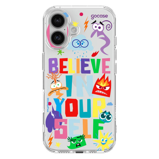 Capinha para celular  Divertidamente - Believe in Yourself