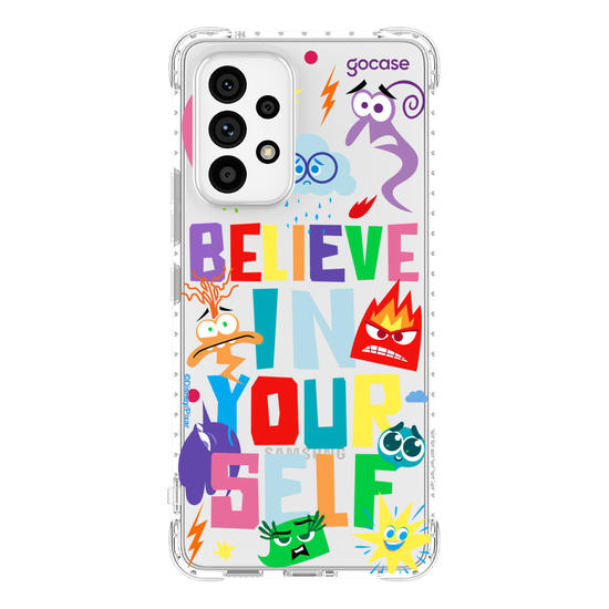 Capinha para celular  Divertidamente - Believe in Yourself