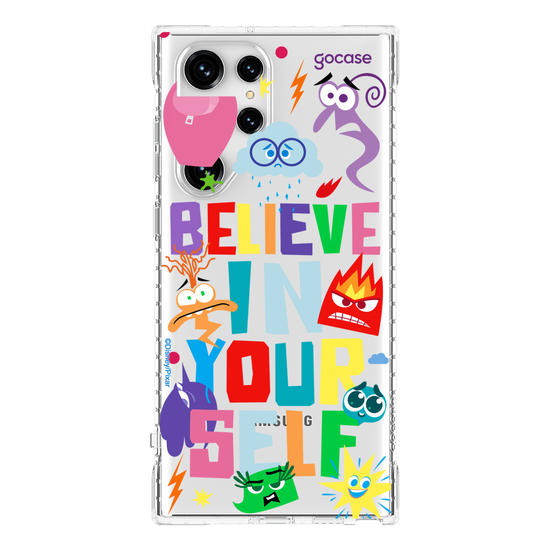 Capinha para celular  Divertidamente - Believe in Yourself