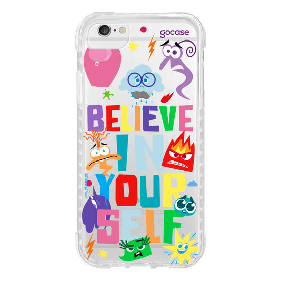 Capinha para celular  Divertidamente - Believe in Yourself