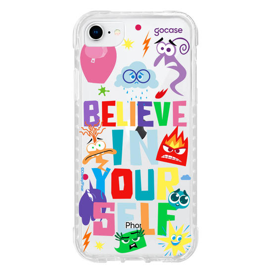 Capinha para celular  Divertidamente - Believe in Yourself