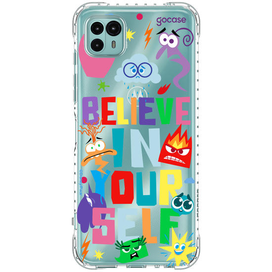 Capinha para celular  Divertidamente - Believe in Yourself