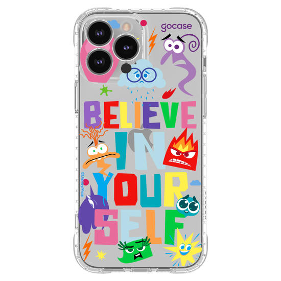 Capinha para celular  Divertidamente - Believe in Yourself