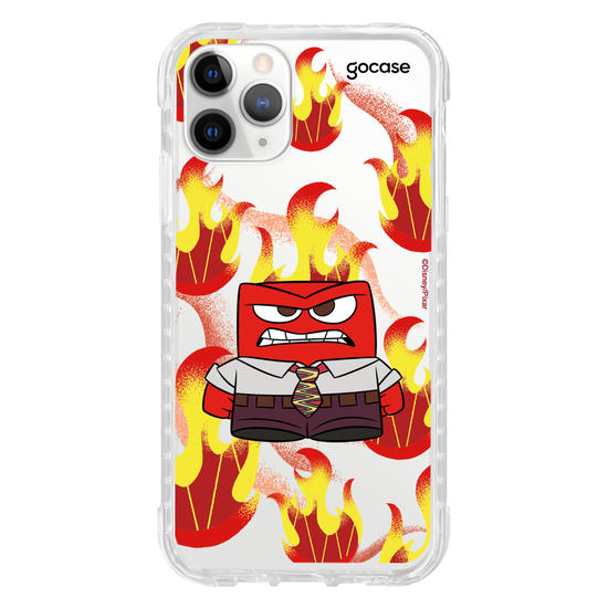 Capinha para celular  Divertidamente - Queimando de Raiva
