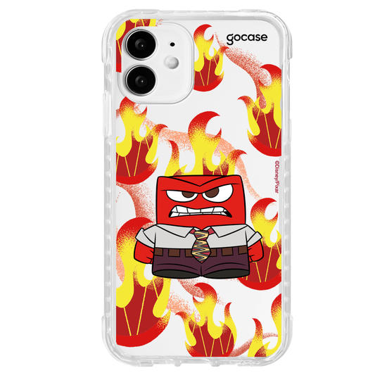Capinha para celular  Divertidamente - Queimando de Raiva