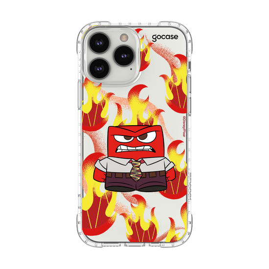 Capinha para celular  Divertidamente - Queimando de Raiva