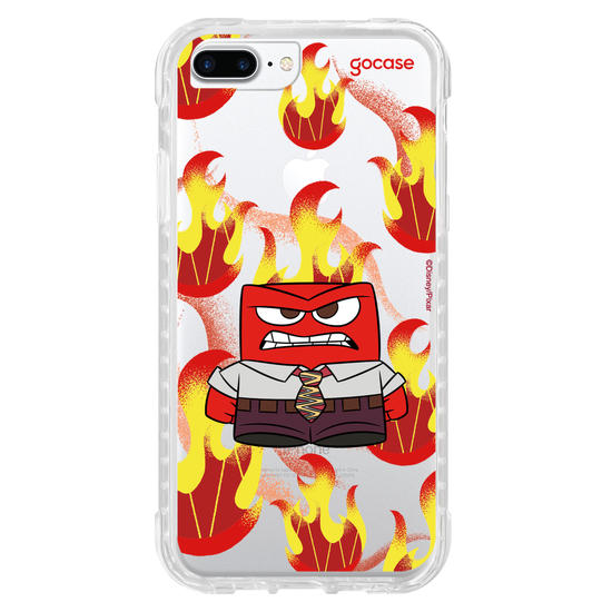 Capinha para celular  Divertidamente - Queimando de Raiva