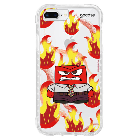 Capinha para celular  Divertidamente - Queimando de Raiva