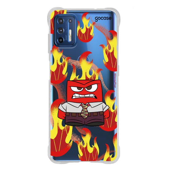 Capinha para celular  Divertidamente - Queimando de Raiva