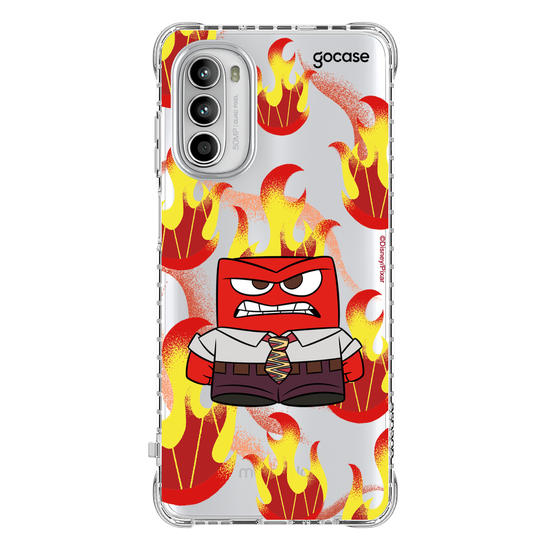 Capinha para celular  Divertidamente - Queimando de Raiva