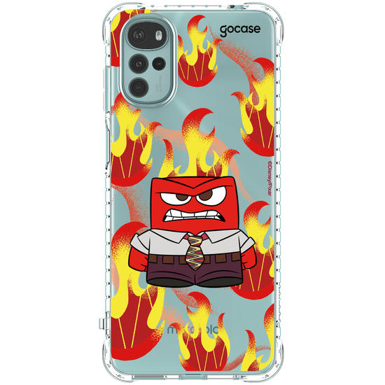 Capinha para celular  Divertidamente - Queimando de Raiva