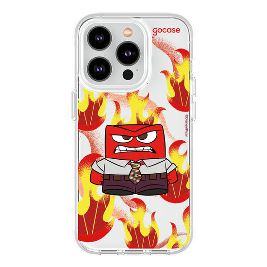 Capinha para celular  Divertidamente - Queimando de Raiva