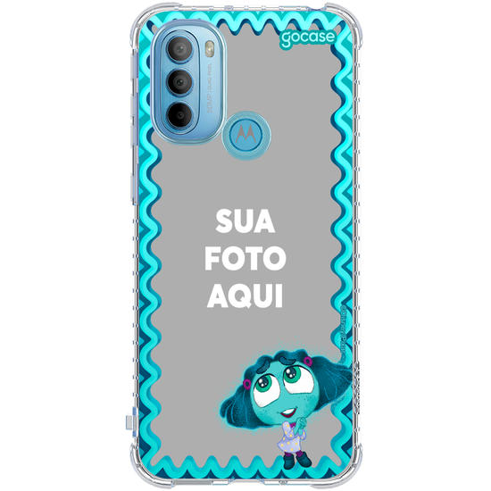 Capinha para celular  Divertidamente - Minha Foto com Novas Emoções