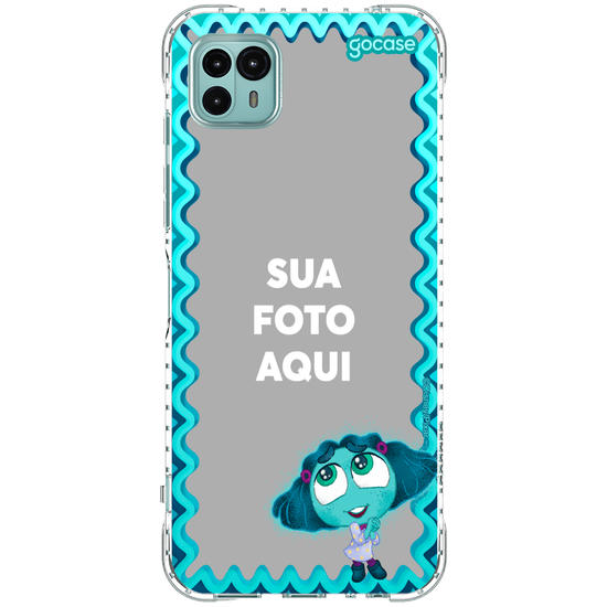 Capinha para celular  Divertidamente - Minha Foto com Novas Emoções