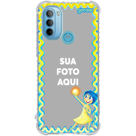 Capinha para celular  Divertidamente - Minha Foto com Emoções