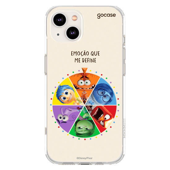 Capinha para celular Divertidamente - Roleta de Emoções