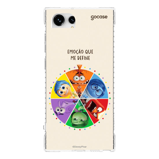 Capinha para celular Divertidamente - Roleta de Emoções