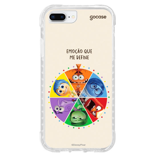 Capinha para celular Divertidamente - Roleta de Emoções
