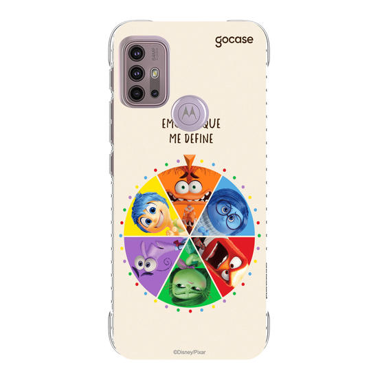 Capinha para celular Divertidamente - Roleta de Emoções