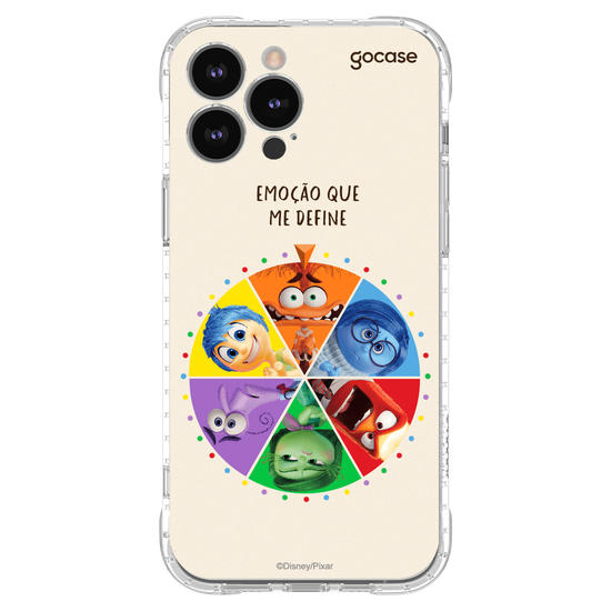 Capinha para celular Divertidamente - Roleta de Emoções