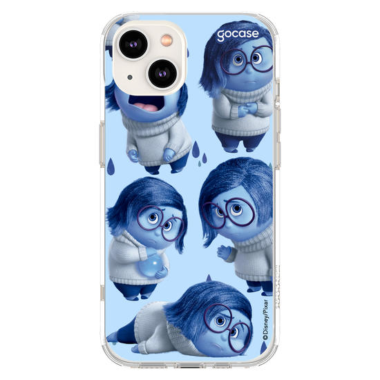 Capinha para celular Divertidamente - tristeza Patches