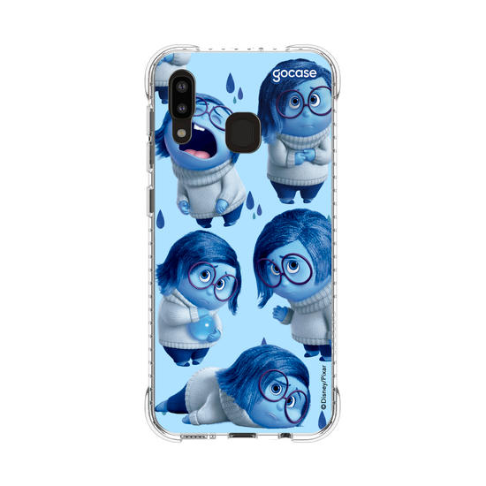 Capinha para celular Divertidamente - tristeza Patches