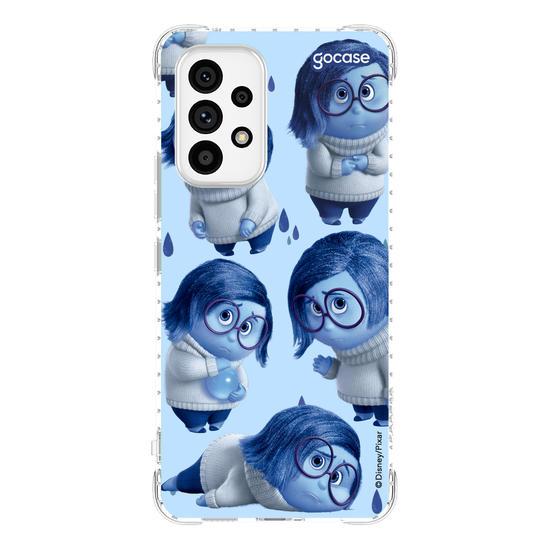 Capinha para celular Divertidamente - tristeza Patches