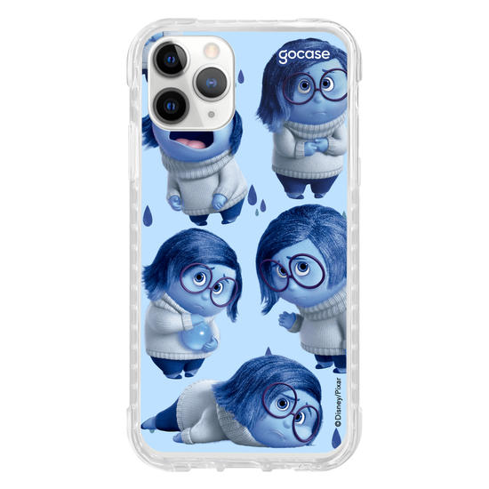 Capinha para celular Divertidamente - tristeza Patches
