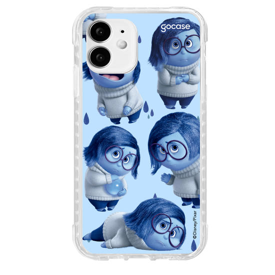 Capinha para celular Divertidamente - tristeza Patches